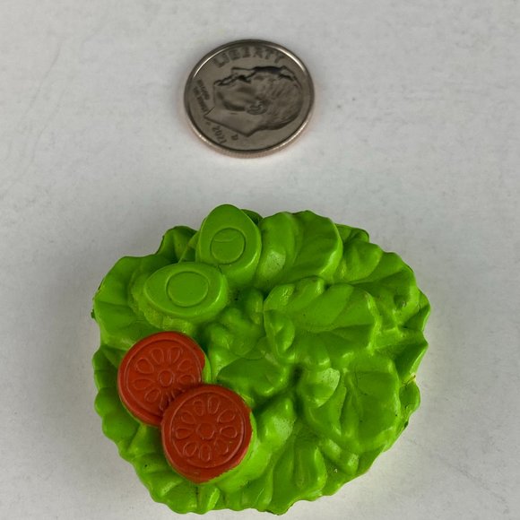 Barbie Pretend Play Mini Food Lettuce Tomatoes Kids Accessory Toy - Picture 5 of 6